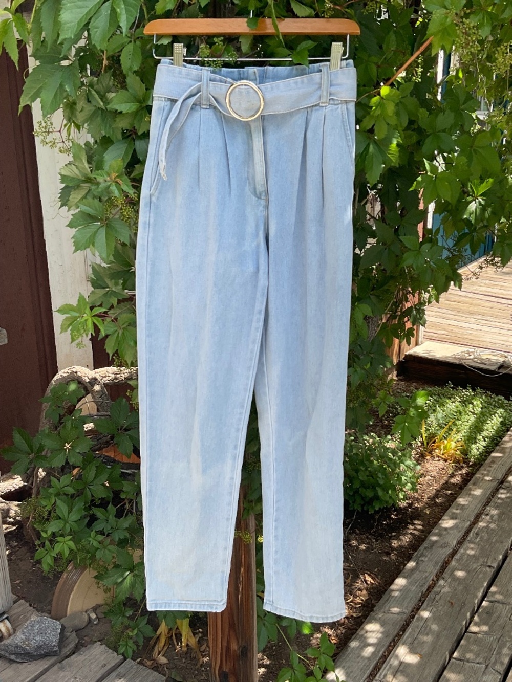 Truly the Comfiest and Cutest pale blue Jeans